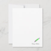 Lieve Lieveheersbeestje Bewaar de Datum Aankondigi Save The Date (Achterkant)