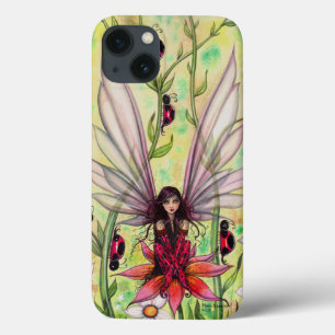 Lieve Lieveheersbeestje Fee Fantasie Illustratie iPhone 13 Hoesje