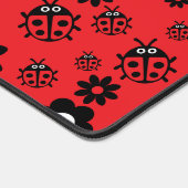 Lieve lieveheersbeestje Gebloemd Bureaumat (Hoek)