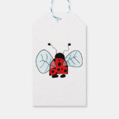 Lieve Lieveheersbeestje Illustratie Cadeaulabel (Achterkant)