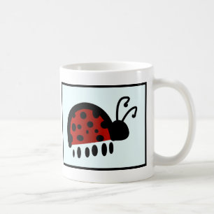 Lieve Lieveheersbeestje Illustratie Koffiemok