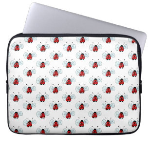 Lieve Lieveheersbeestje Illustratie Laptop Sleeve