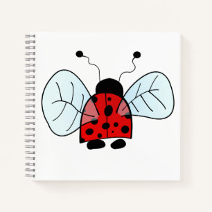 Lieve Lieveheersbeestje Illustratie Notitieboek