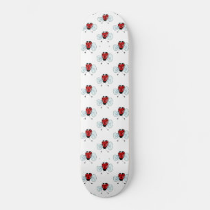 Lieve Lieveheersbeestje Illustratie Persoonlijk Skateboard