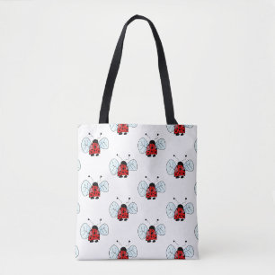 Lieve Lieveheersbeestje Illustratie Tote Bag