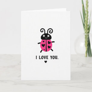 Lieve Lieveheersbeestje Kaart