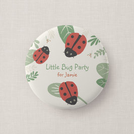 Lieve Lieveheersbeestje Kinderfeestje Gast Knop Fa Ronde Button 5,7 Cm