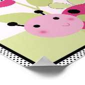 Lieve Lieveheersbeestje met Stippen #2 Kinderkamer Poster (Hoek)