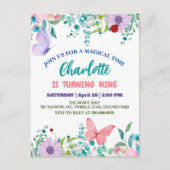 Lieve Lieveheersbeestje Stippen bloem Bloem Verjaa Briefkaart (Voorkant)