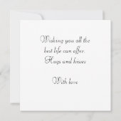 Lieve Lieveheersbeestje Verjaardagskaart (Achterkant)