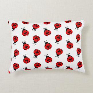 Lieve Lieveheersbeestjes Vliegend Patroon Lievehee Accent Kussen