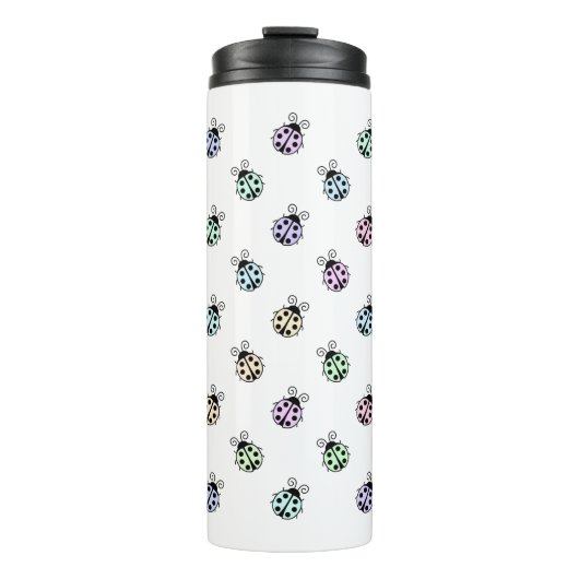 Lieve Lievejes Pastel Meerkleurig Thermosbeker (Voorkant)