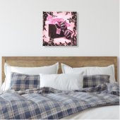 Lieve lingerie canvas afdruk (Insitu (Slaapkamer))