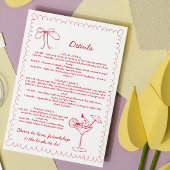 Lieve Lint Bruidsmeisjes Trip & Reisprogramma Kaart