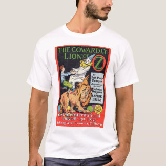 Lieve Lion van Oz Centennial Celebration t shirt
