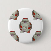 Lieve Lippenstift Varken Ronde Button 5,7 Cm (Voorkant)