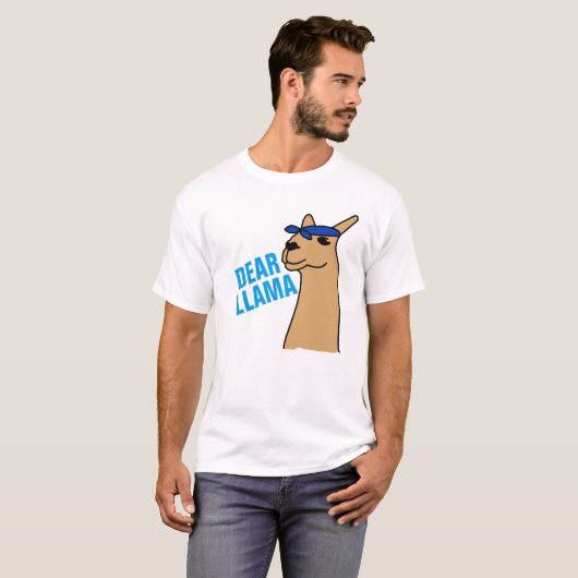 Lieve Llama T-shirt (Voorkant volledig)