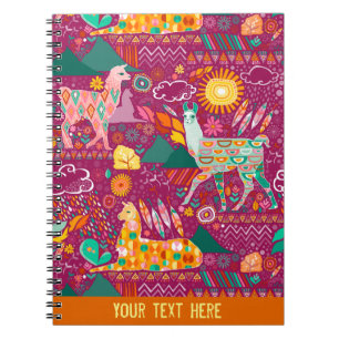 Lieve Llamas - Aangepaste laptop Notitieboek