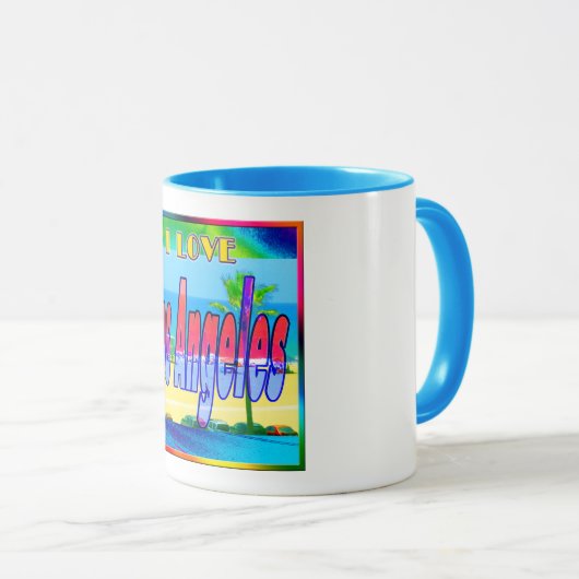 Lieve Los Angeles 2-Cup Mok (Voorkant rechts)