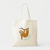 Lieve luiaard "Hou vol" Tote Bag (Voorkant)