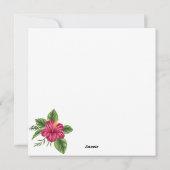 Lieve Luiaards Kerstkaart (Achterkant)