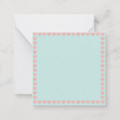 Lieve Luiaards Notitiekaartje (Achterkant)