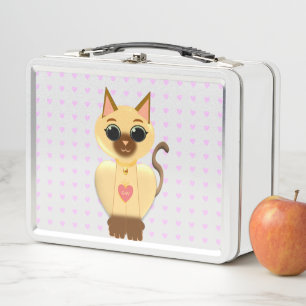Lieve lunchbox met kat