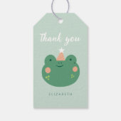 Lieve Magische Kikker Verjaardag  Cadeaulabel (Achterkant)