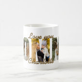 Lieve Mama Aangepaste Naam / Foto Cadeau Koffiemok (Center)