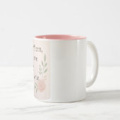 Lieve mama – Bloemen Mok met oprechte Quote | Nieu (Voorkant rechts)