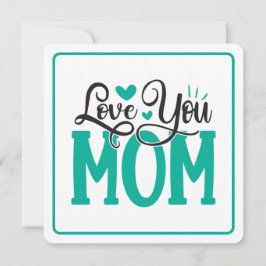 Lieve Mama Feestdagenkaart