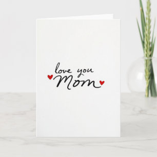 Lieve Mama Hartelijke Wensen Kaart