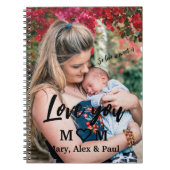 Lieve mama, ik hou van je notitieboek (Voorkant)