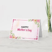 Lieve mama, ik snap het nu, grappige Moederdagkaar Kaart (Achterkant)