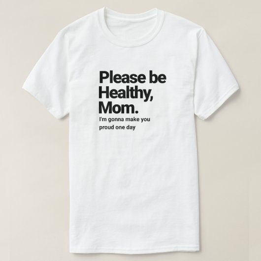 Lieve mama T-shirt (Design voorkant)