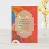 Lieve mama van mijn favoriete kindje kaart (Gele Bloem)