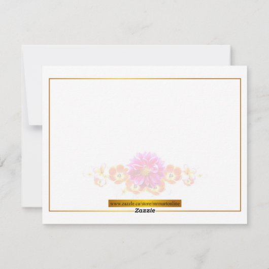 Lieve Mama Zalige Moederdag Kaart (Achterkant)