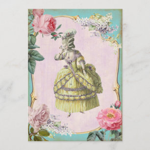 Lieve Marie Antoinette - RSVP / Kaart