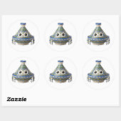 Lieve Marokkaanse Kawaii Tajine Sticker (Vel)