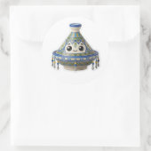 Lieve Marokkaanse Kawaii Tajine Sticker (Tas)