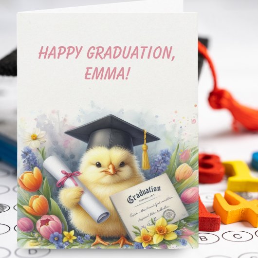 Lieve Mees Gelukkige Afstuderen Kaart