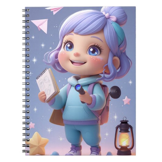 Lieve Meisjes Terug naar School Notitieboek Perfec (Voorkant)