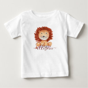 Lieve met de hand getekende leeuw gepersonaliseerd