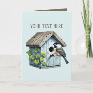 Lieve mezen vogelliefhebbers  kaart