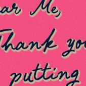 Lieve mij Inspirerend Motivatie trendy kunst Poster