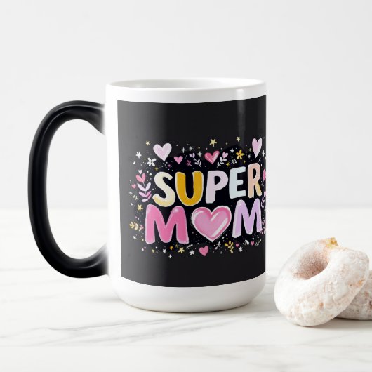 Lieve Moeder Magische Mok (Met donut)