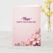 Lieve moeder Moederdag bloemenkaart Kaart (Gele Bloem)