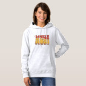 Lieve Moeder, Moederdag, Bloemschikken Hoodie (Voorkant volledig)
