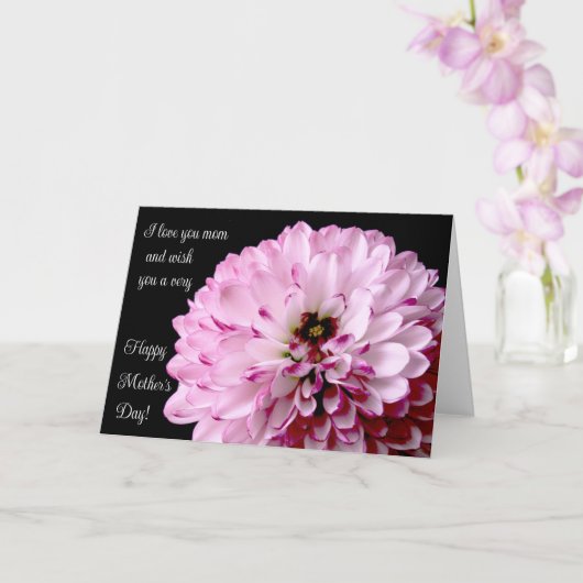 Lieve Moeder Moederdag kaart (Orchidee)