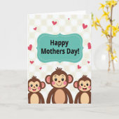 Lieve Moeder Moederdag kaart (Gele Bloem)